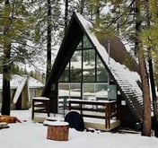 The Highpoint A-Frame | Walkable | BBQ | Max 4